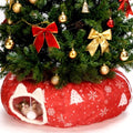 Cat Tunnel Bed Christmas Tree Skirt G51656