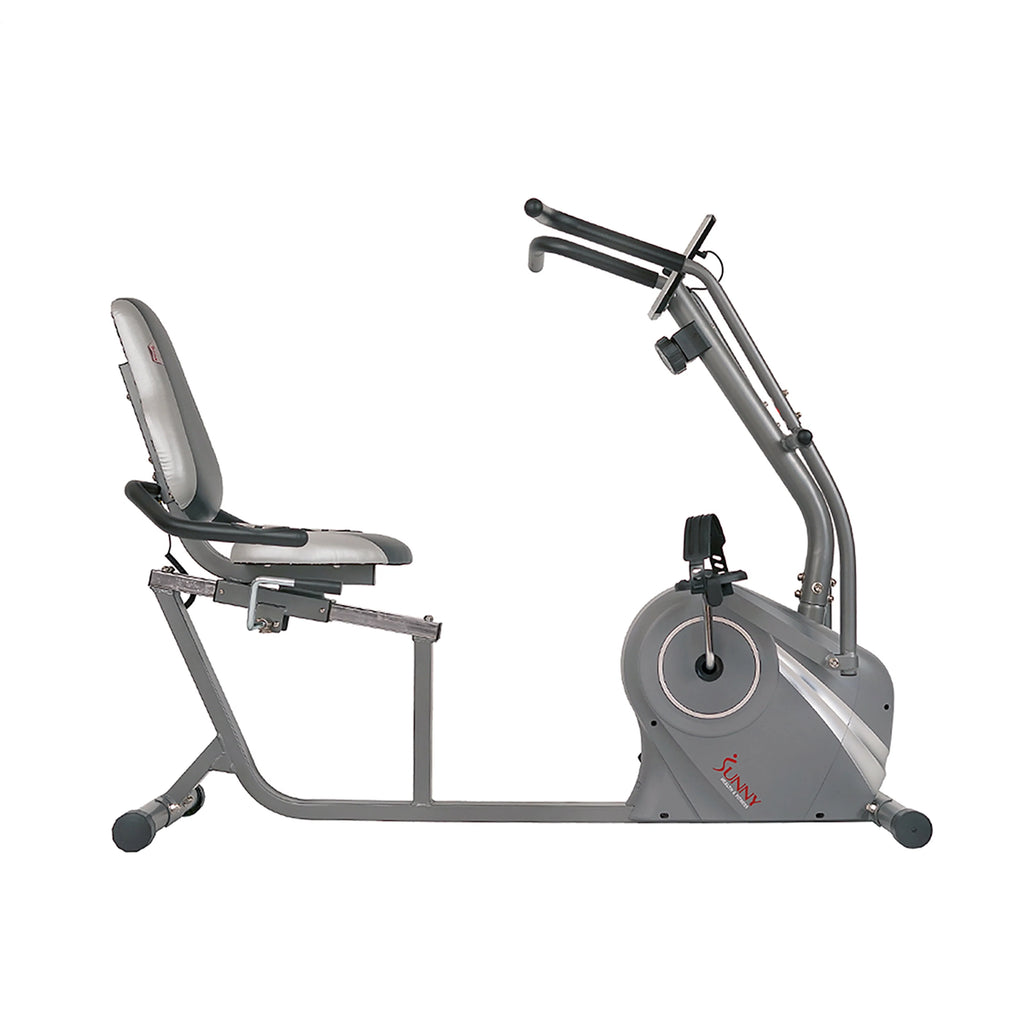 Magnetic Recumbent Bike with Arm Exercisers Y124469