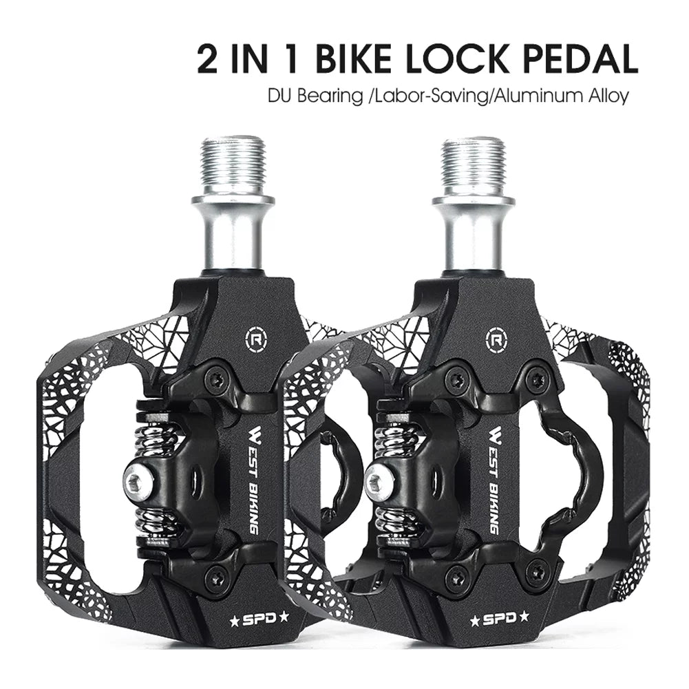 Dual Platform Clipless Bike Pedals I607