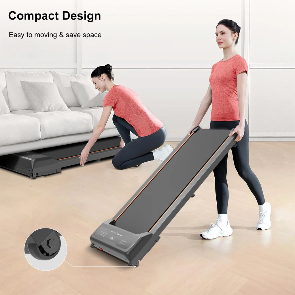 Portable Under Desk Walking Pad Treadmill with LED Display F94277