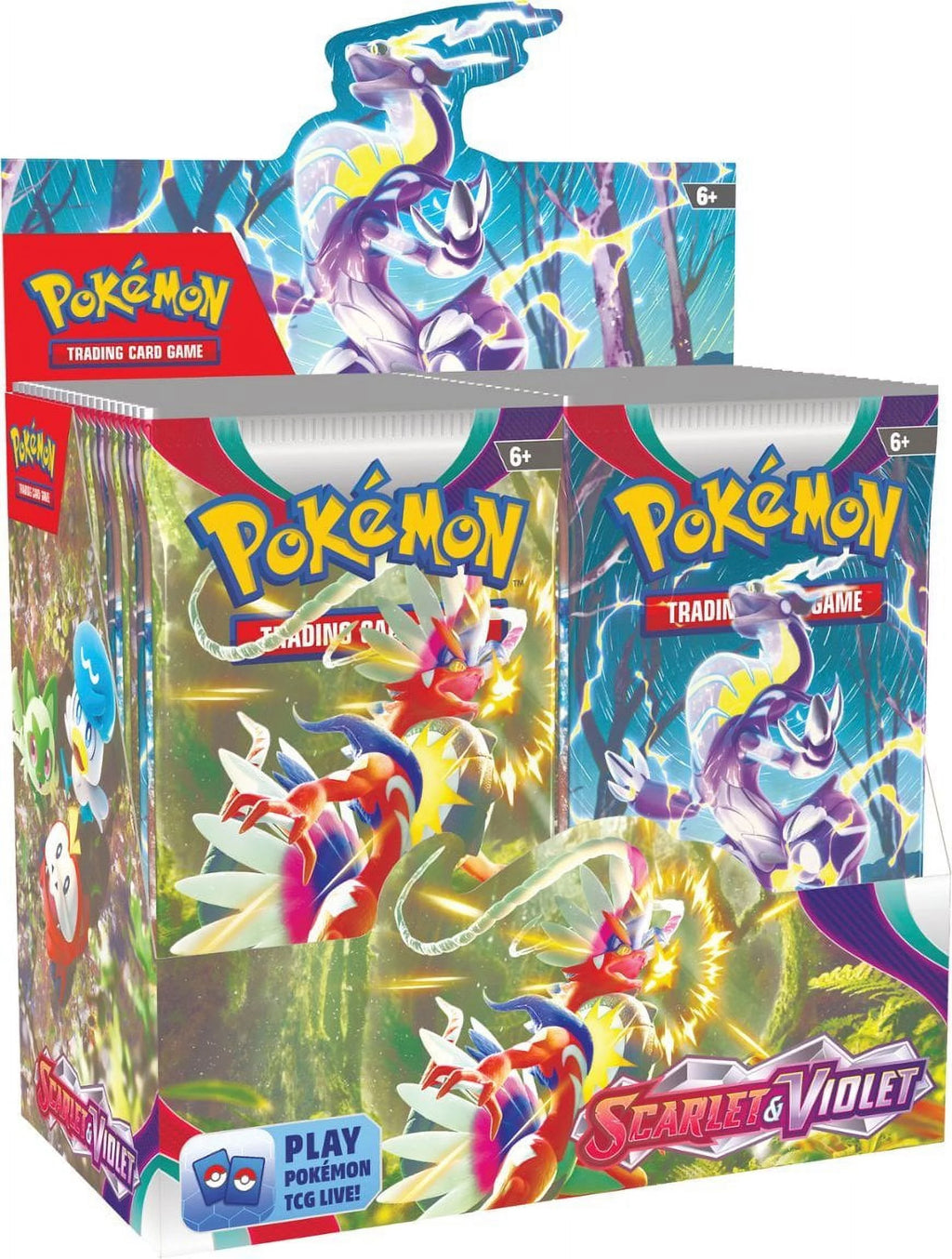 Scarlet & Violet Booster Display Box (36 packs) J2879