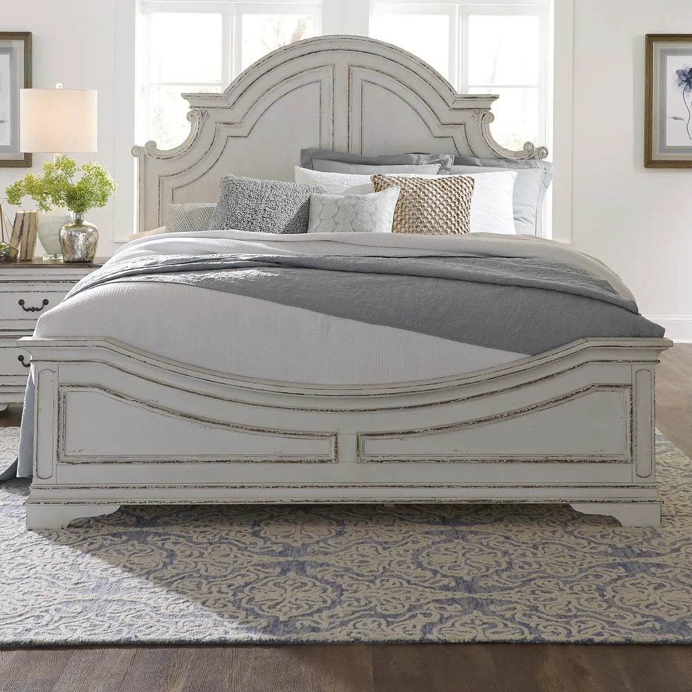 White King Panel Bed B7089