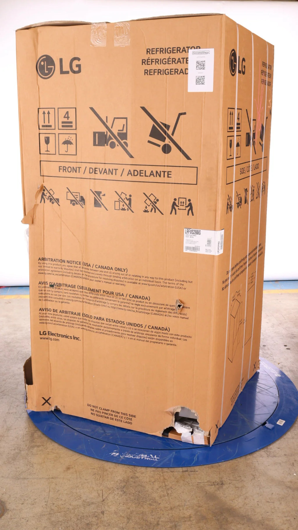 36 IN. 29 CU. FT. Stainless Steel French Door G608491