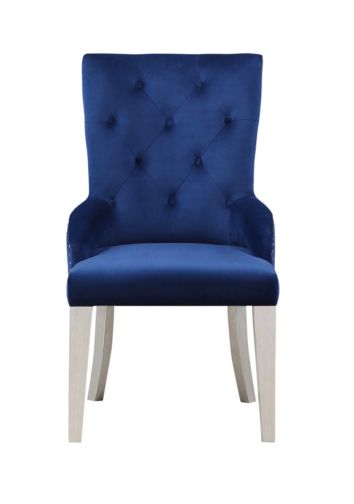 Blue Fabric Side Chair F143762
