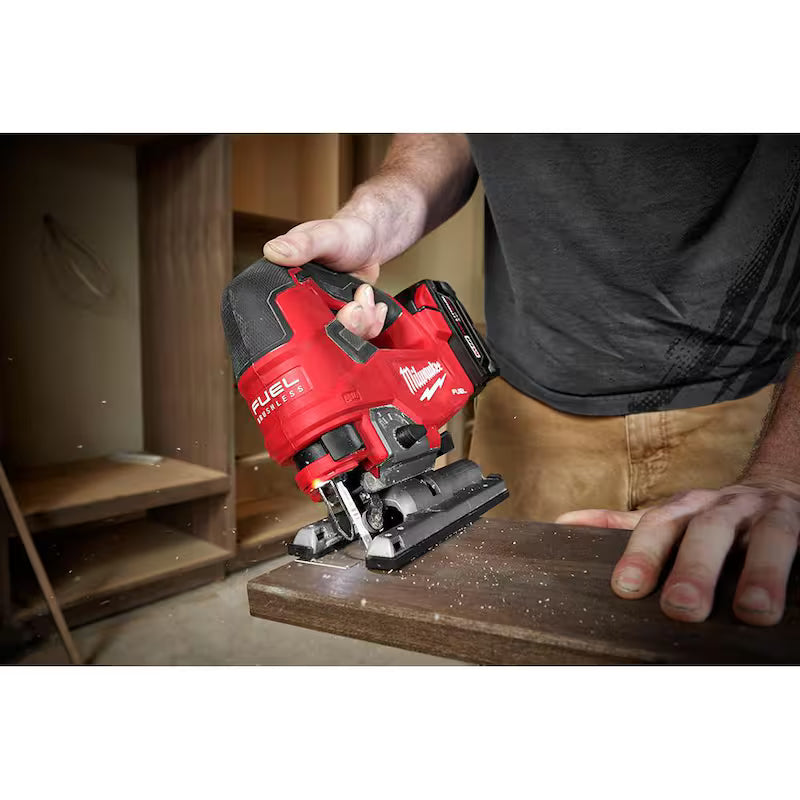 18-Volt Lithium-Ion Brushless Cordless Jig Saw with 5.0 Ah Battery Y108