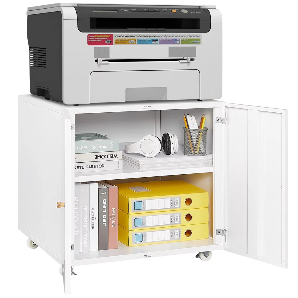 Printer Stand with Storage Cabinet B540449