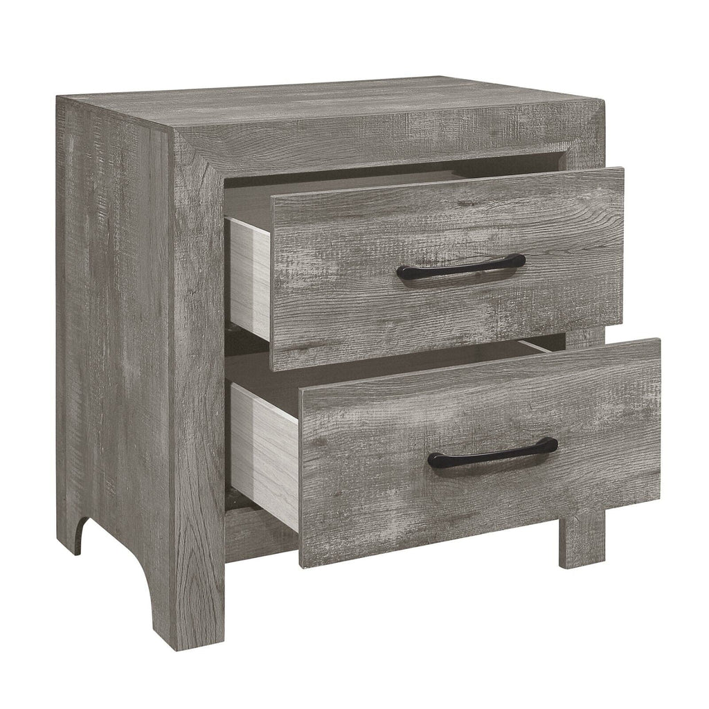 California King Size Bed and 2 Nightstands 3pc Set S847118
