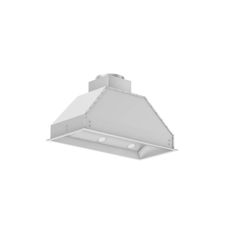 34 in. 700 CFM Ducted Range Hood Insert with Remote Blower in Stainless Steel X2839