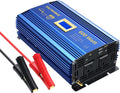 600 Watts Pure Sine Wave Power Inverter DC 12V to AC 110V 120V with USB Port & LCD Display M3535