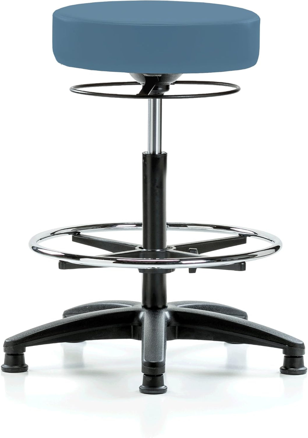 Height Adjustable Salon & Spa Stool with Footring F109