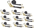 2” x 30’ Green Ratchet Straps 8 Pack M153