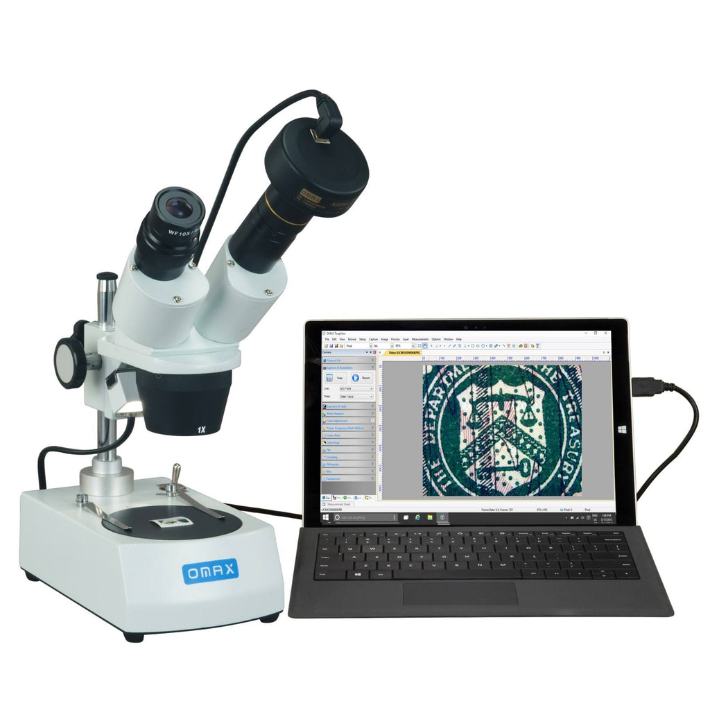 10X-30X Binocular Stereo Microscope with Dual Lights F271410