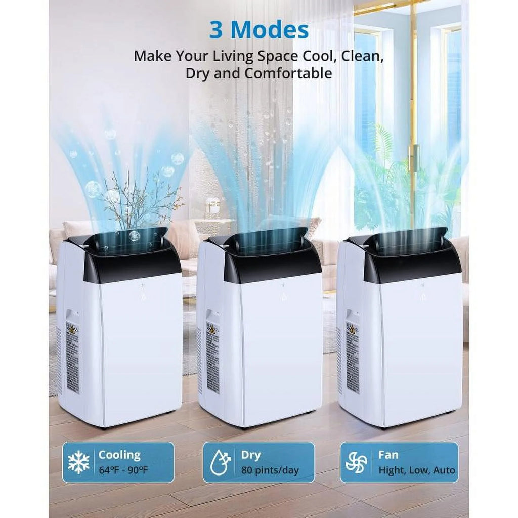 10000 BTU Portable Air Conditioner 3-in-1 with Remote Control E38361