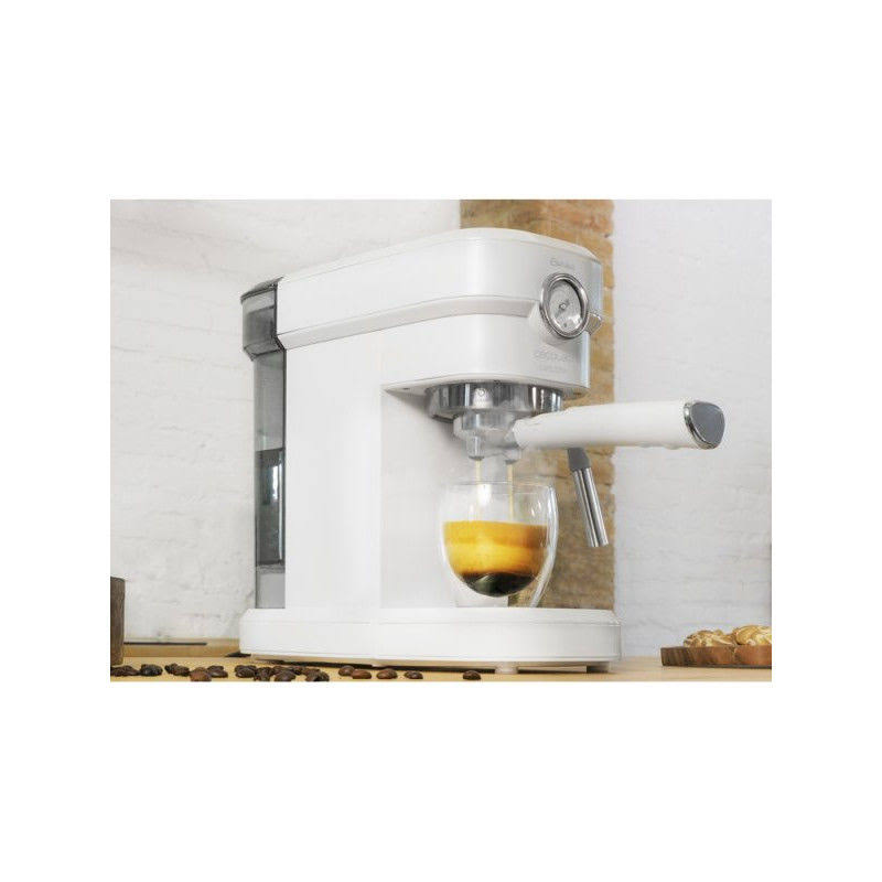 White 20 Bar 1350W Espresso Coffee Maker Y2232