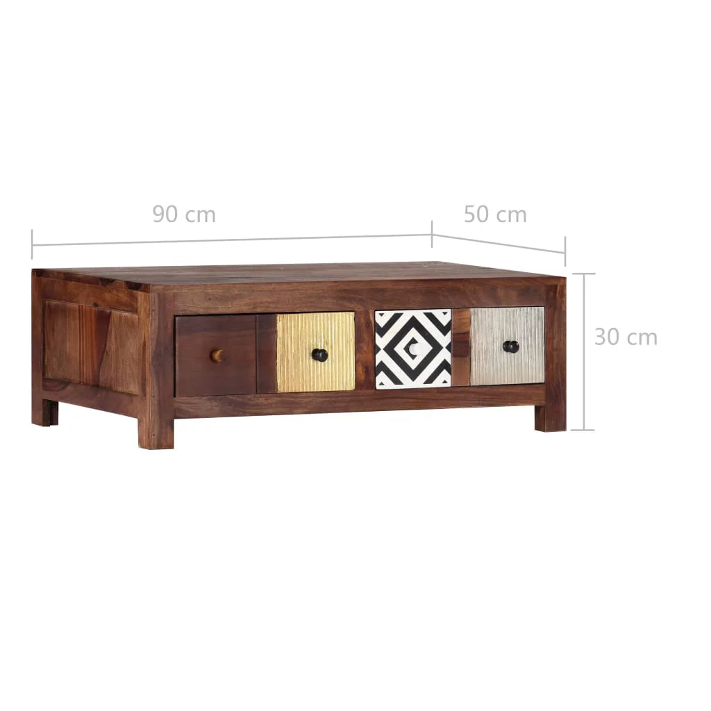 Coffee Table Solid Sheesham Wood T655
