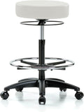 Height Adjustable Salon & Spa Stool with Footring F109