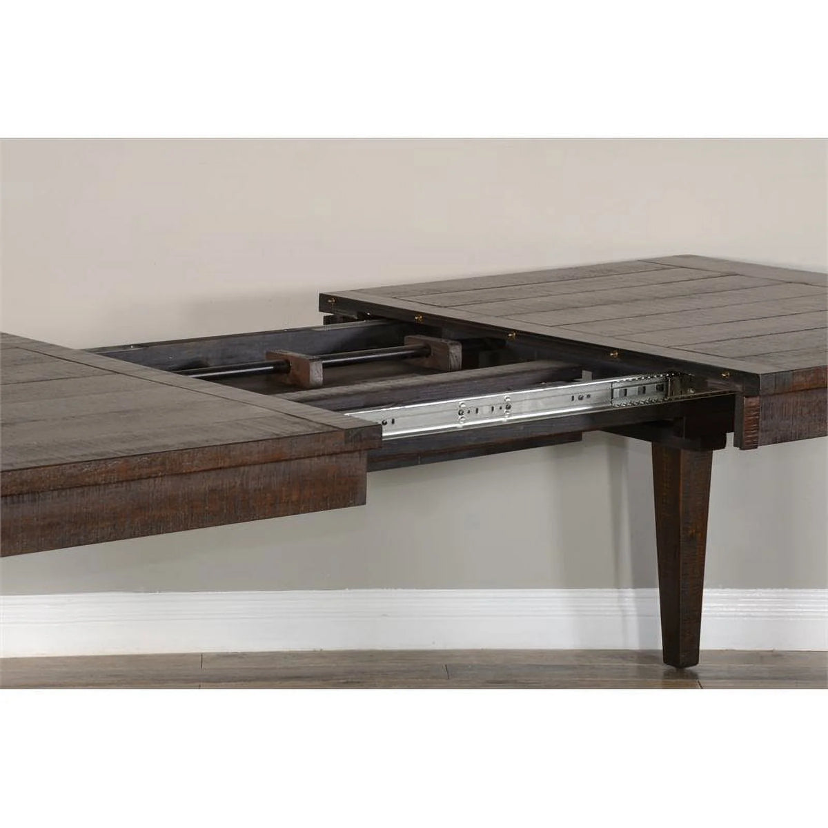 90" Wood Extension Dining Table N86474