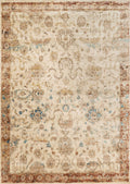 Ant. Ivory Rust 6'7 x 9'2 Rug T485960