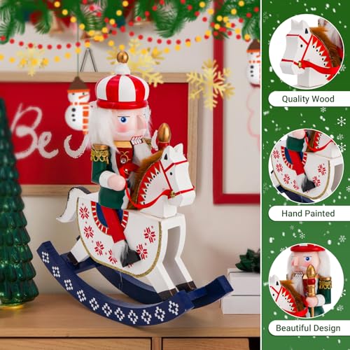 14 inch Wooden Nutcracker Christmas Decor X963