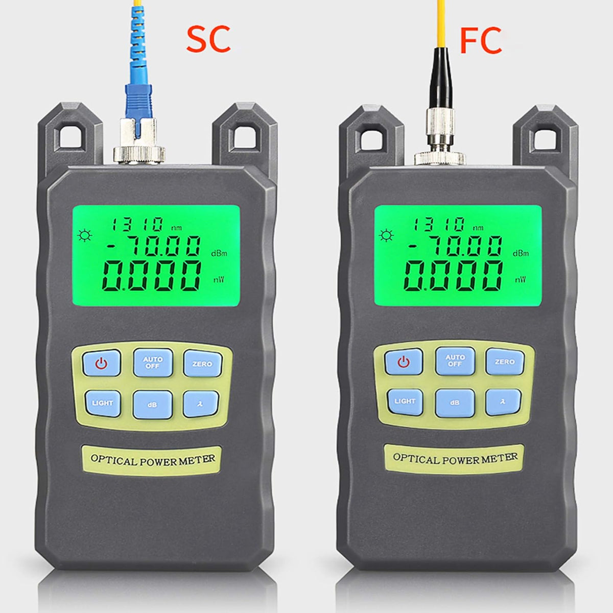 FTTH Fiber Cold Connection Tool Kit with Fiber Cleaver Visual Fault Locator Optical Power Meter P9939