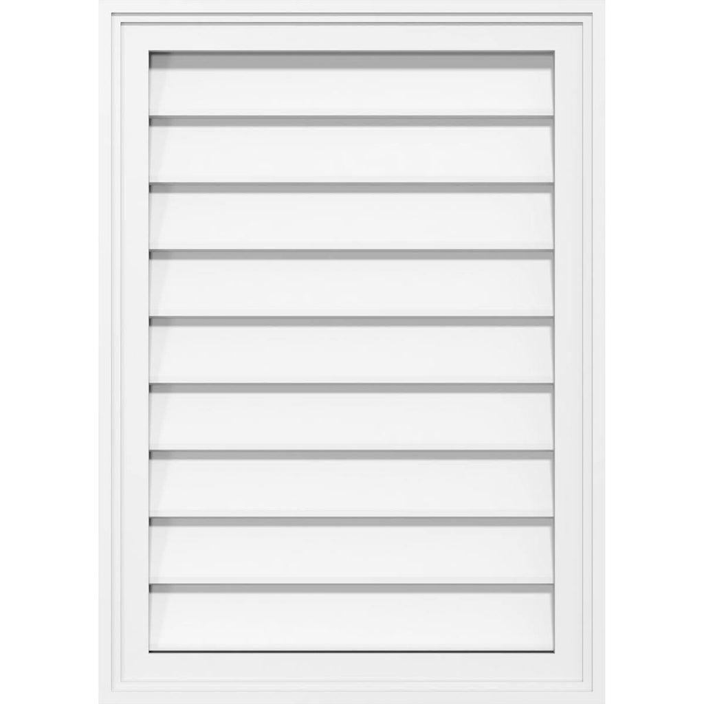 PVC Gable Vent J72410