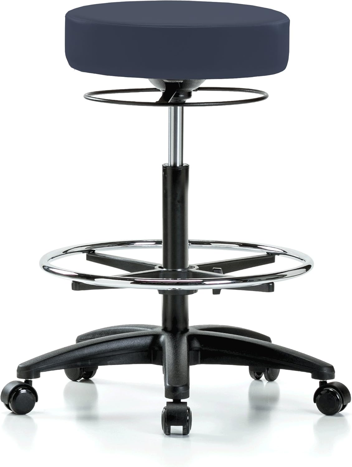 Height Adjustable Salon & Spa Stool with Footring F109