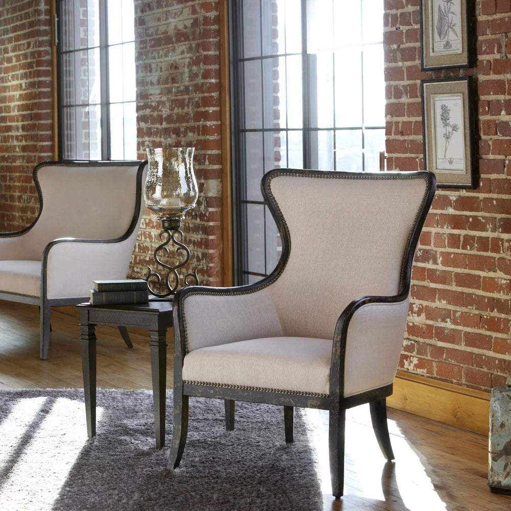 Wing Back Armchair P2565