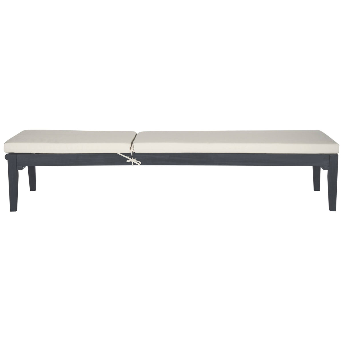 Ash Grey Beige Sunlounger G196