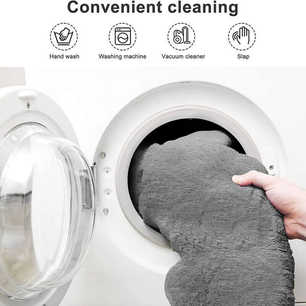 5FT Ultra Soft Bean Bag Chair Cover Light Grey B3420