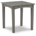 Gray Resin End Table J25127
