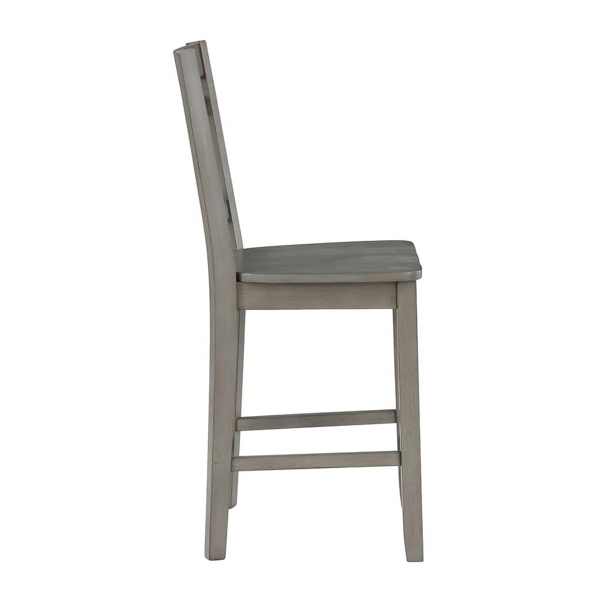 Gray Wood 5-Piece Counter Height Dining Set H1260