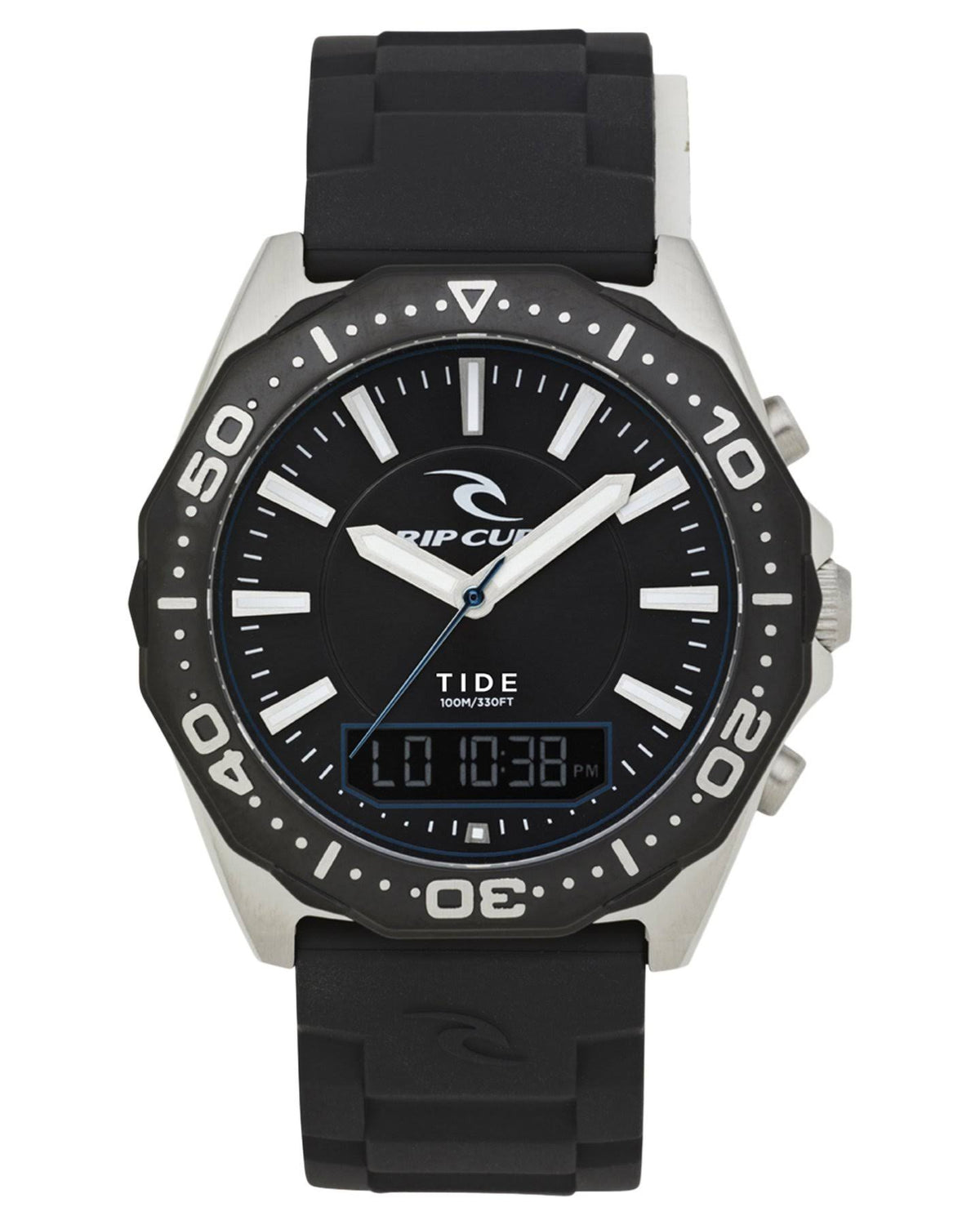 Black Digital Tide Watch C258137
