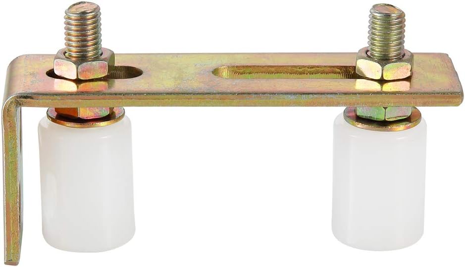 Slide Gate Guide Roller with L Post Bracket, Pack of 2 D85602