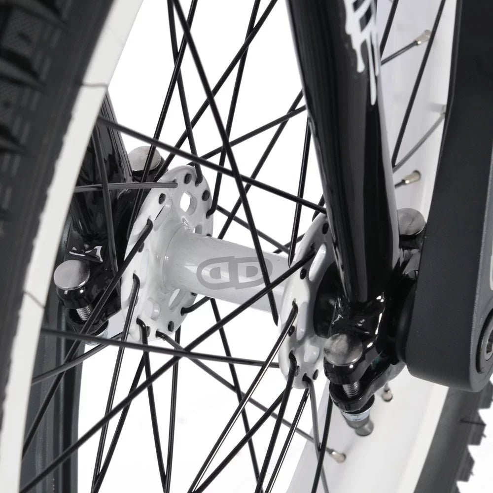 19'' Black White Rims Unicycle V885