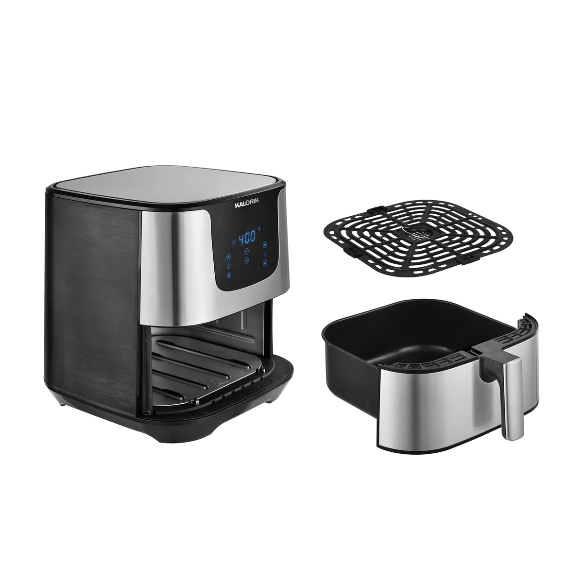 6 Quart Digital Air Fryer with Trivet U507227