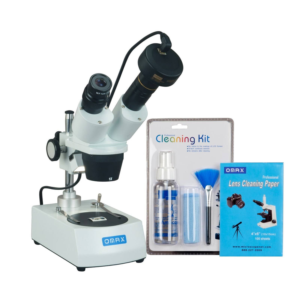 10X-30X Binocular Stereo Microscope with Dual Lights F271410