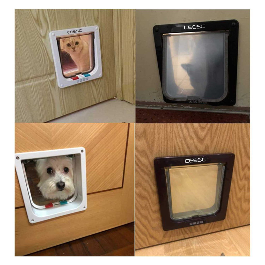 Extra Large 4 Way Locking Cat Door B64908