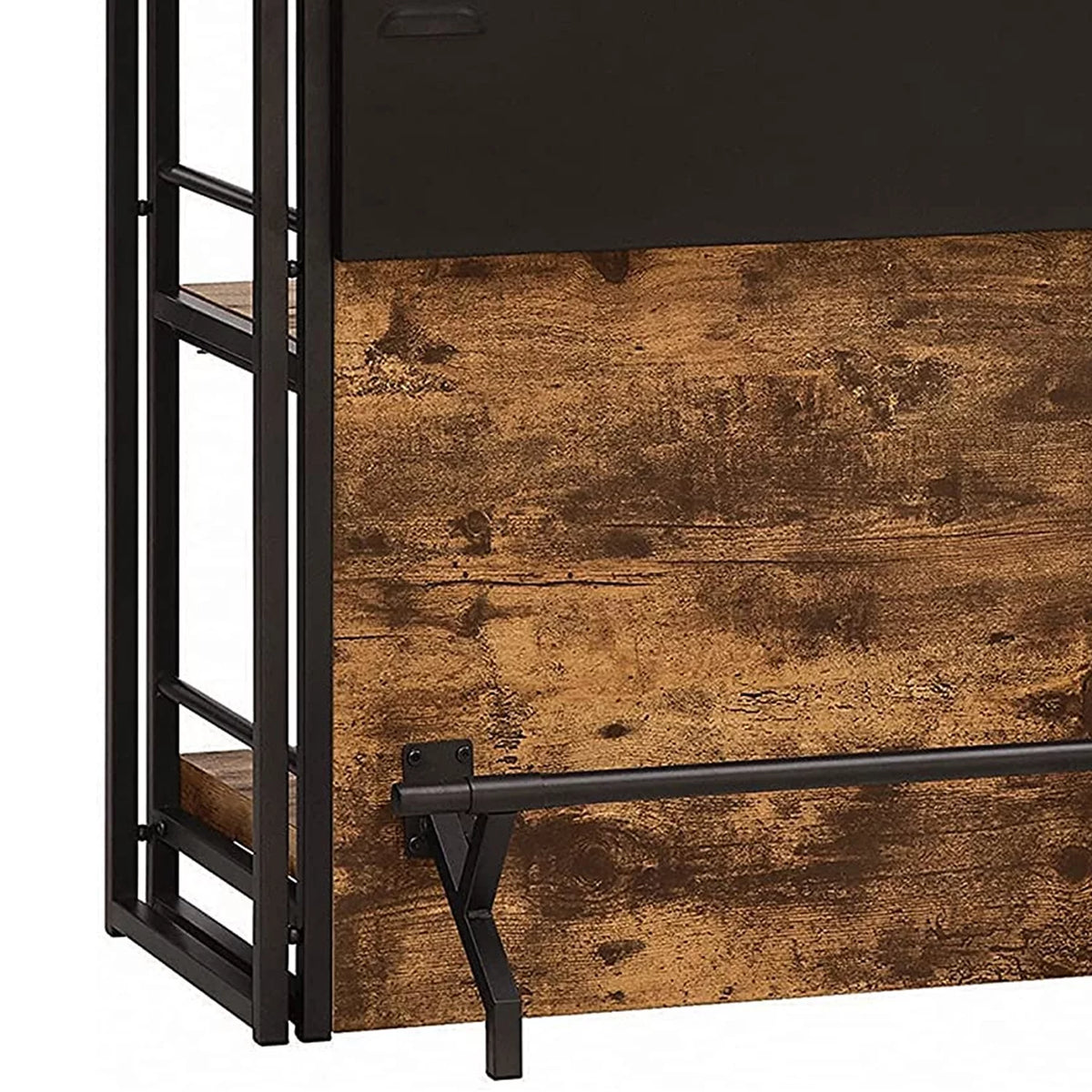 Wooden Bar Unit with Stemware Rack B922