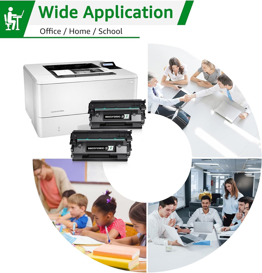 Compatible Toner Cartridge Replacement Black 2-Pack A3006