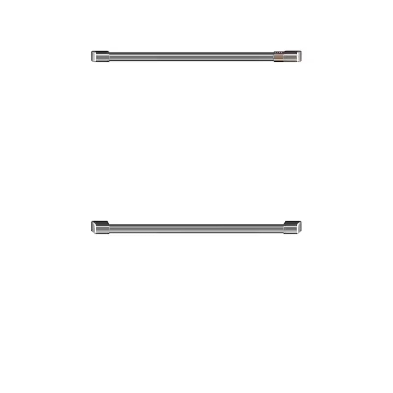 Double Wall Oven Handles in Brushed Stainless G41577