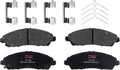 Disc Brake Pad Set Front Black Pack of 2 A623