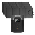 Portable Power Station and 4 x Portable Solar Panel R80830