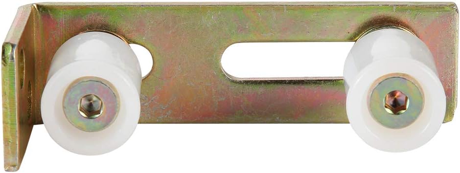 Slide Gate Guide Roller with L Post Bracket, Pack of 2 D85602