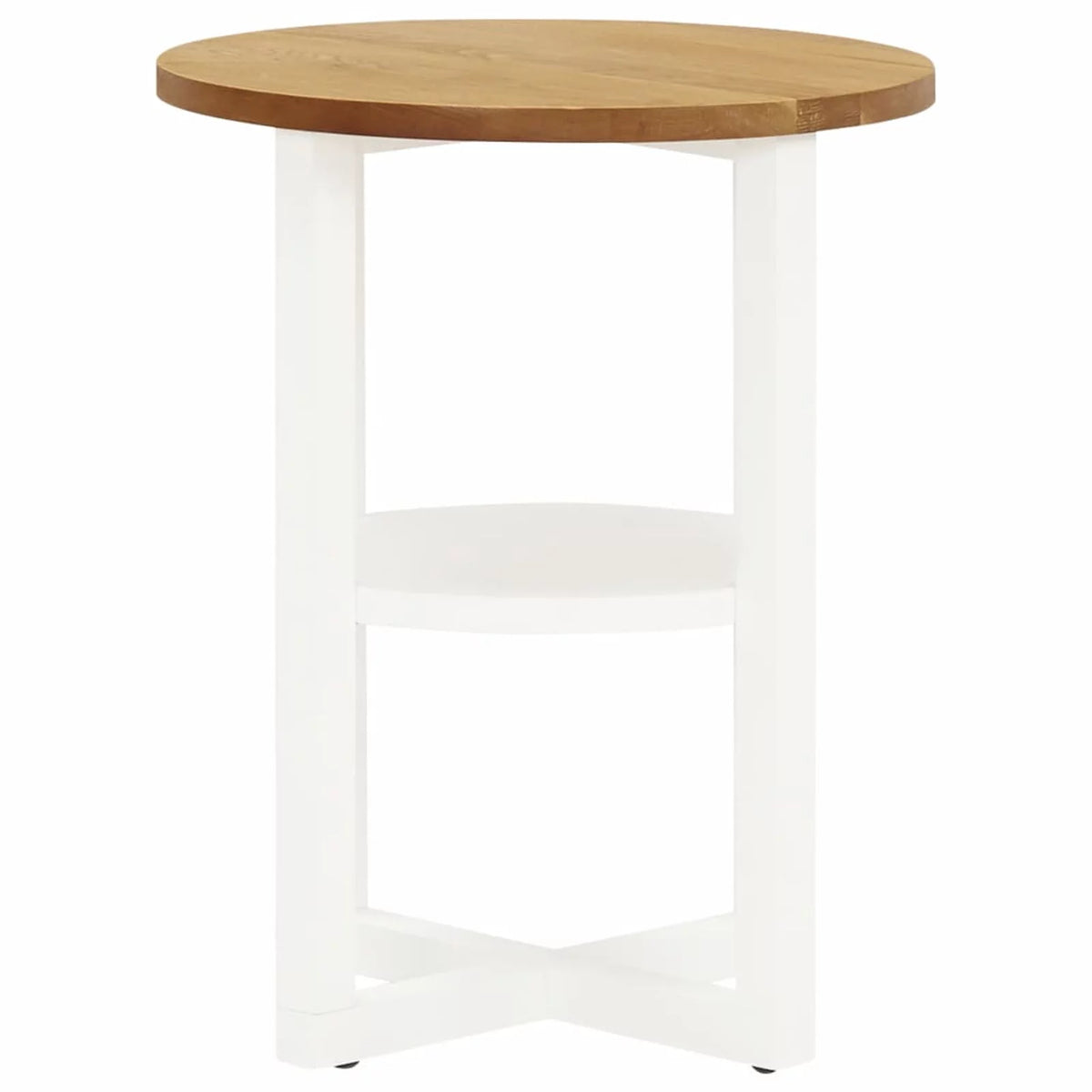 15.7"x19.7" Solid Oak Wood Table H41873