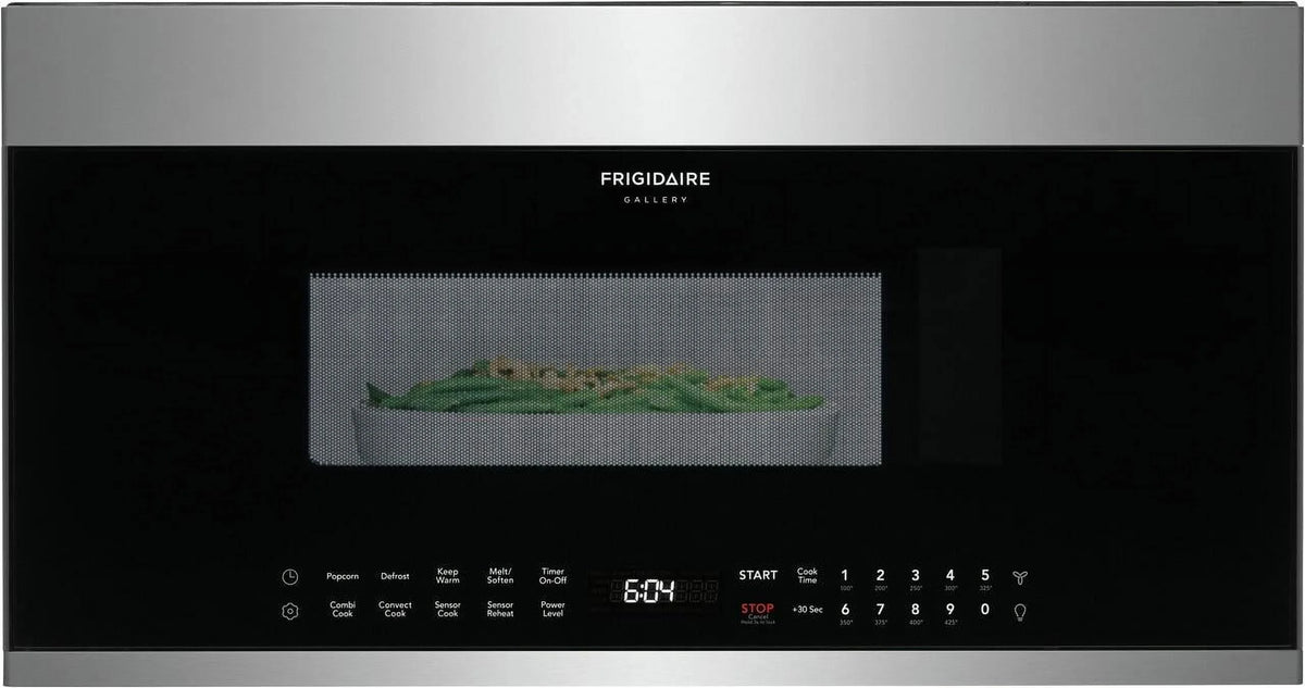 30 Over the Range Microwave with 1.5 cu. ft. Capacity, 1450 Cooking Watts, Convection in Stainless Steel X586