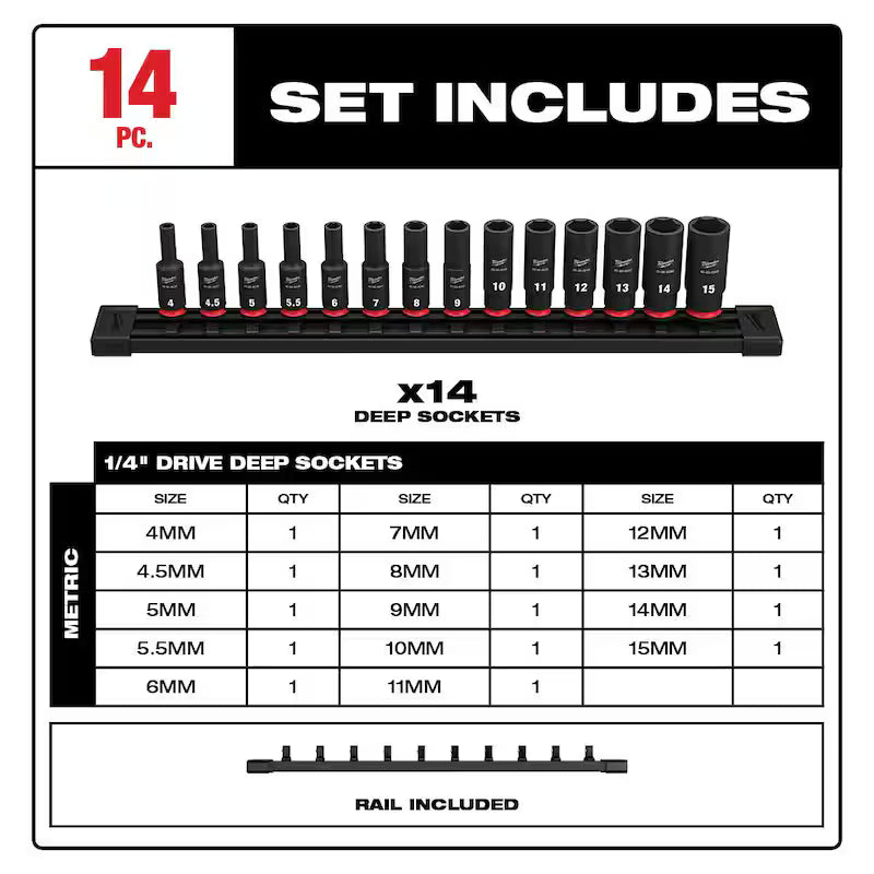 12V Cordless 1/4 in. Ratchet Kit with 14-Piece Socket Set Q740772