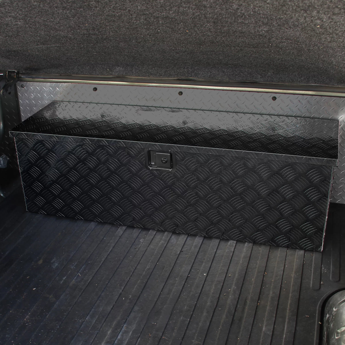 Heavy Duty Black Aluminum Truck Tool Box A859