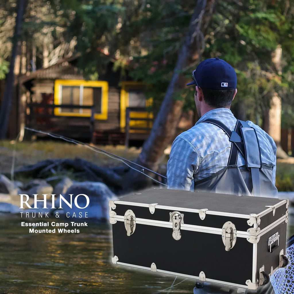 Wheels Camping Storage Chest 32"x18"x14" F44294