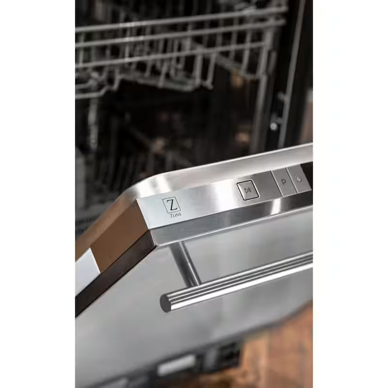 24 in. Compact Dishwasher with 2 Racks in Stainless Steel Z838565