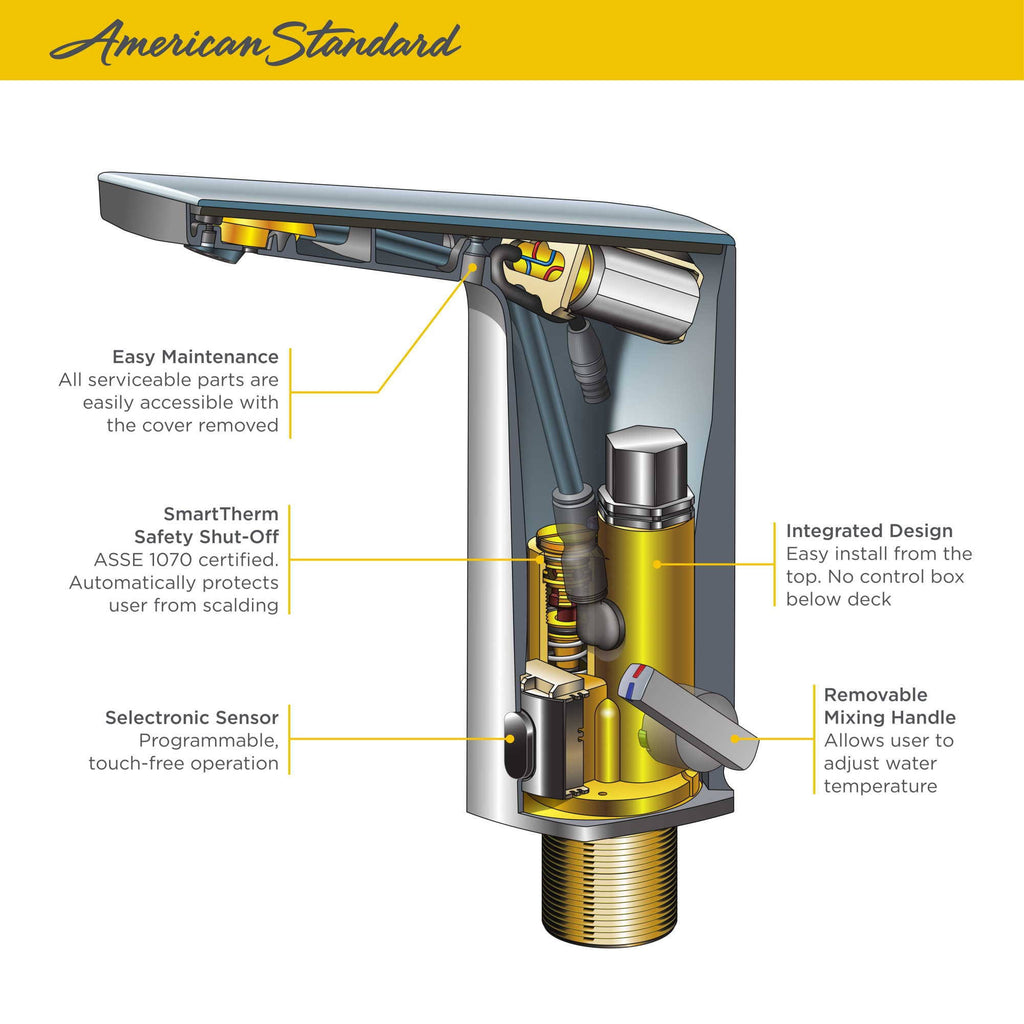 Touchless Bathroom Faucet 1.5 GPM Z7372